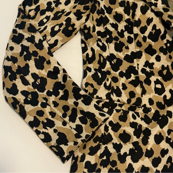 LOFT Leopard Print Jacket size S - Picture 5 of 6